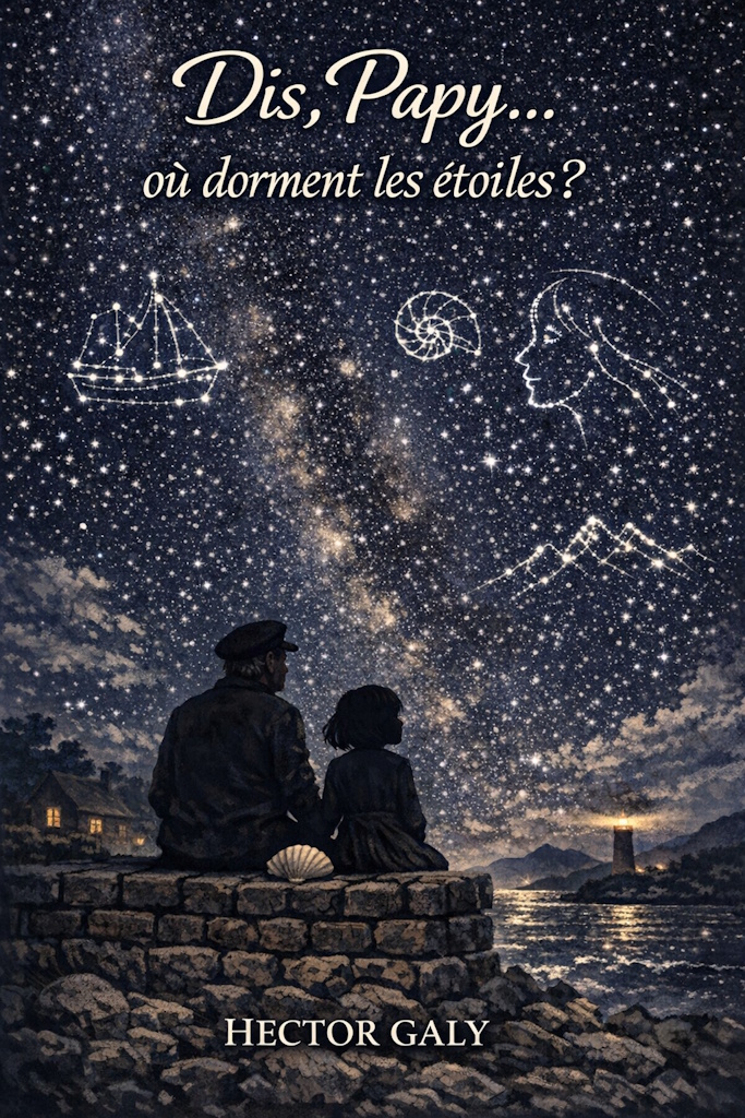 Couverture : Dis, Papy… où dorment les étoiles ?